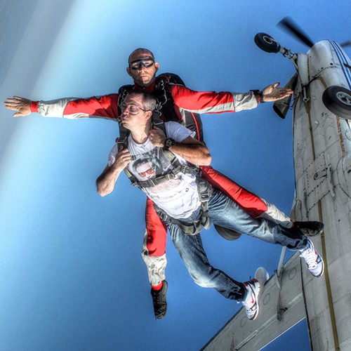 gracht BES muis Le saut en parachute tandem - Skydive-FlyZone